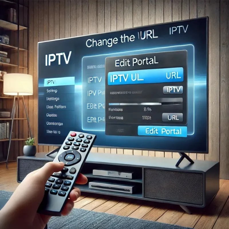 Changer l'URL IPTV