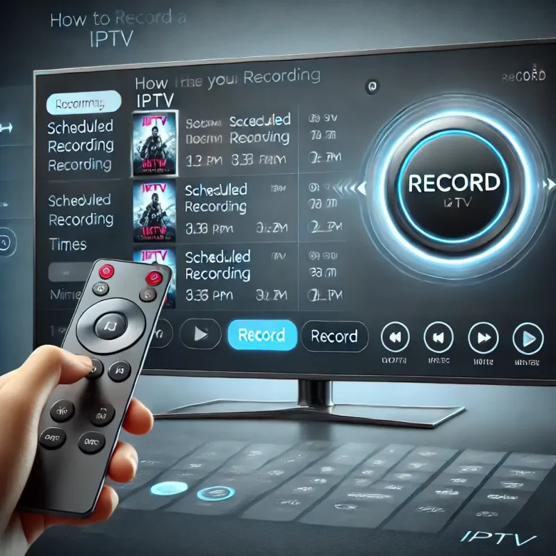 Enregistrer film sur IPTV