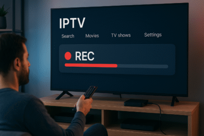 Peut-on enregistrer avec IPTV ?