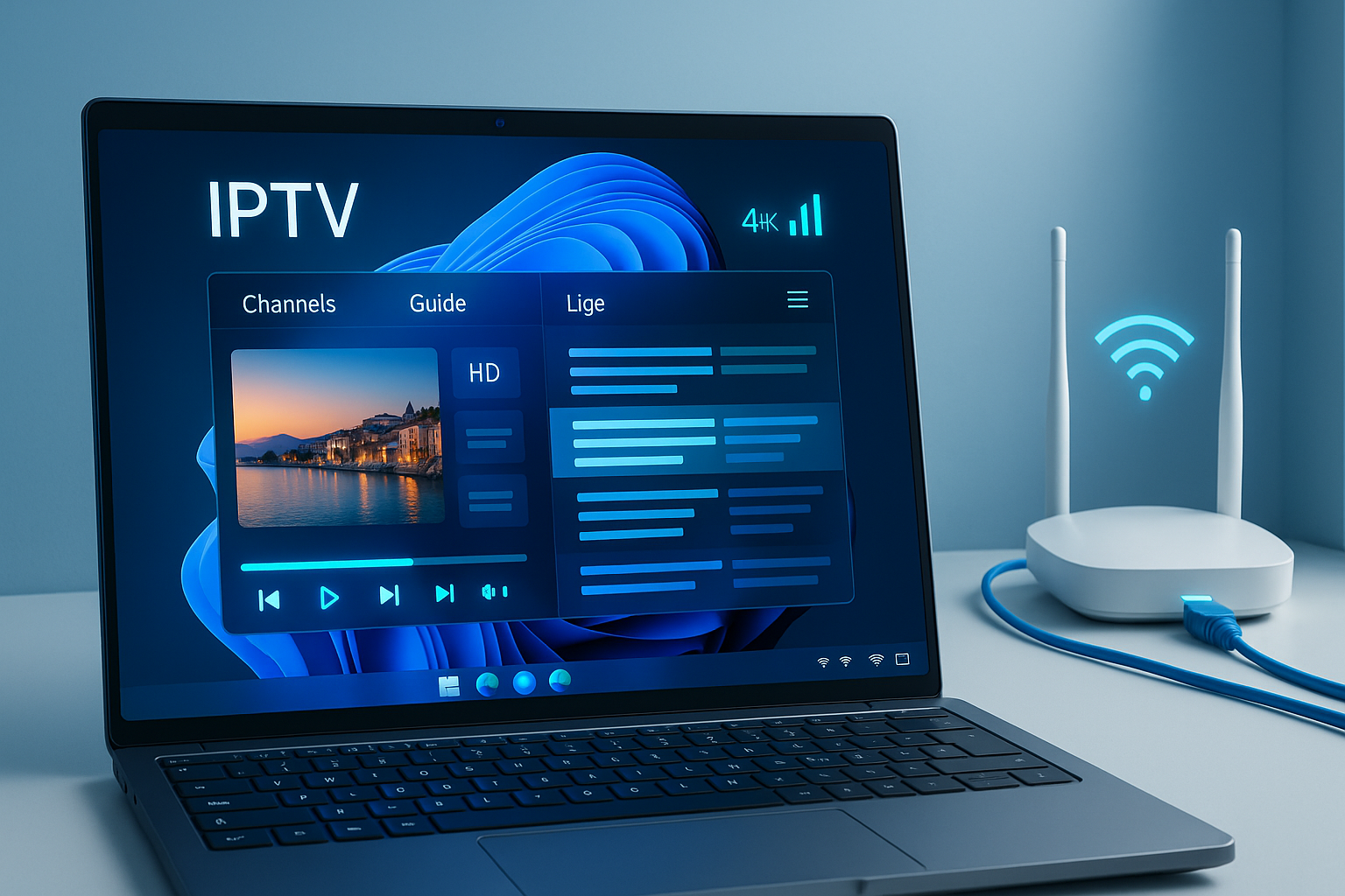 Comment peut on avoir IPTV sur windows 11 ?