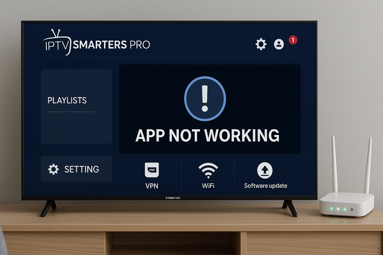 Pourquoi IPTV smarters PRO ne fonctionne plus sur TV samsung ?