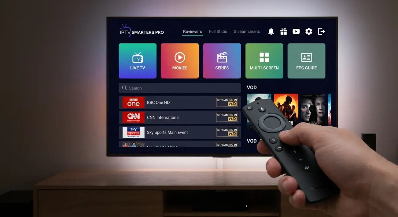 Installer IPTV Smarters sur Amazon Stick