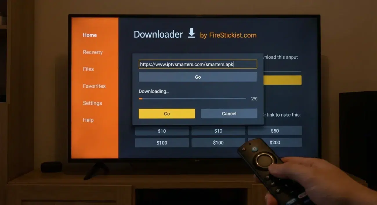 Installer IPTV Smarters sur Amazon Stick