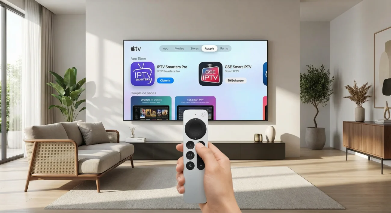 Comment installer IPTV sur apple TV