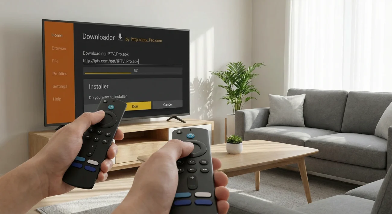 Fire stick comment ça marche avec IPTV 4