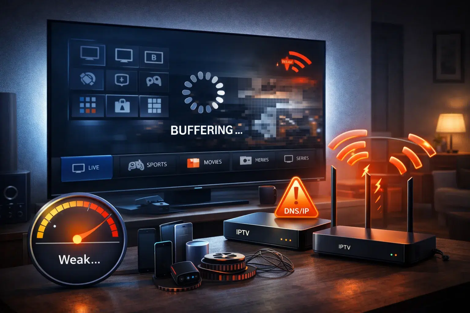 Pourquoi mon IPTV ne fonctionne plus en wifi ?